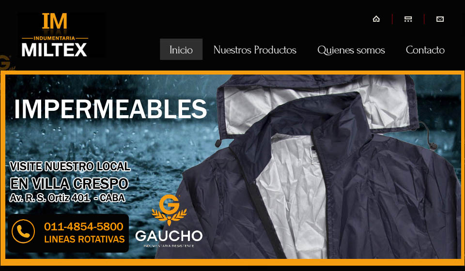 ropa impermeable