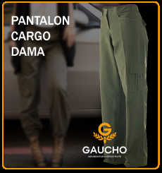 pantalon cargo dama